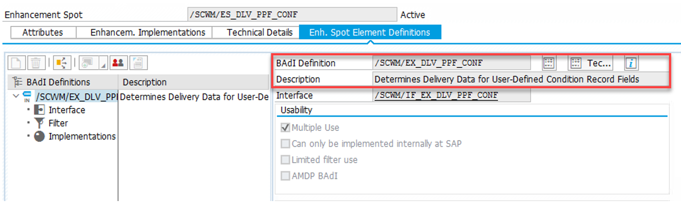 SAP EWM PPF condition records_23